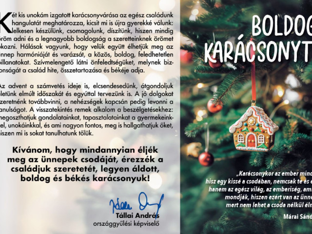 Karácsonyi köszöntő